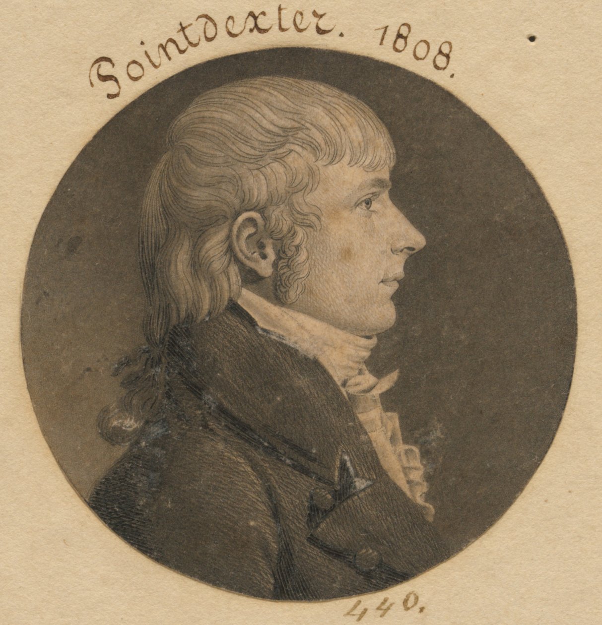 George Poindexter tekijältä Charles Balthazar Julien Févret de Saint-Mémin