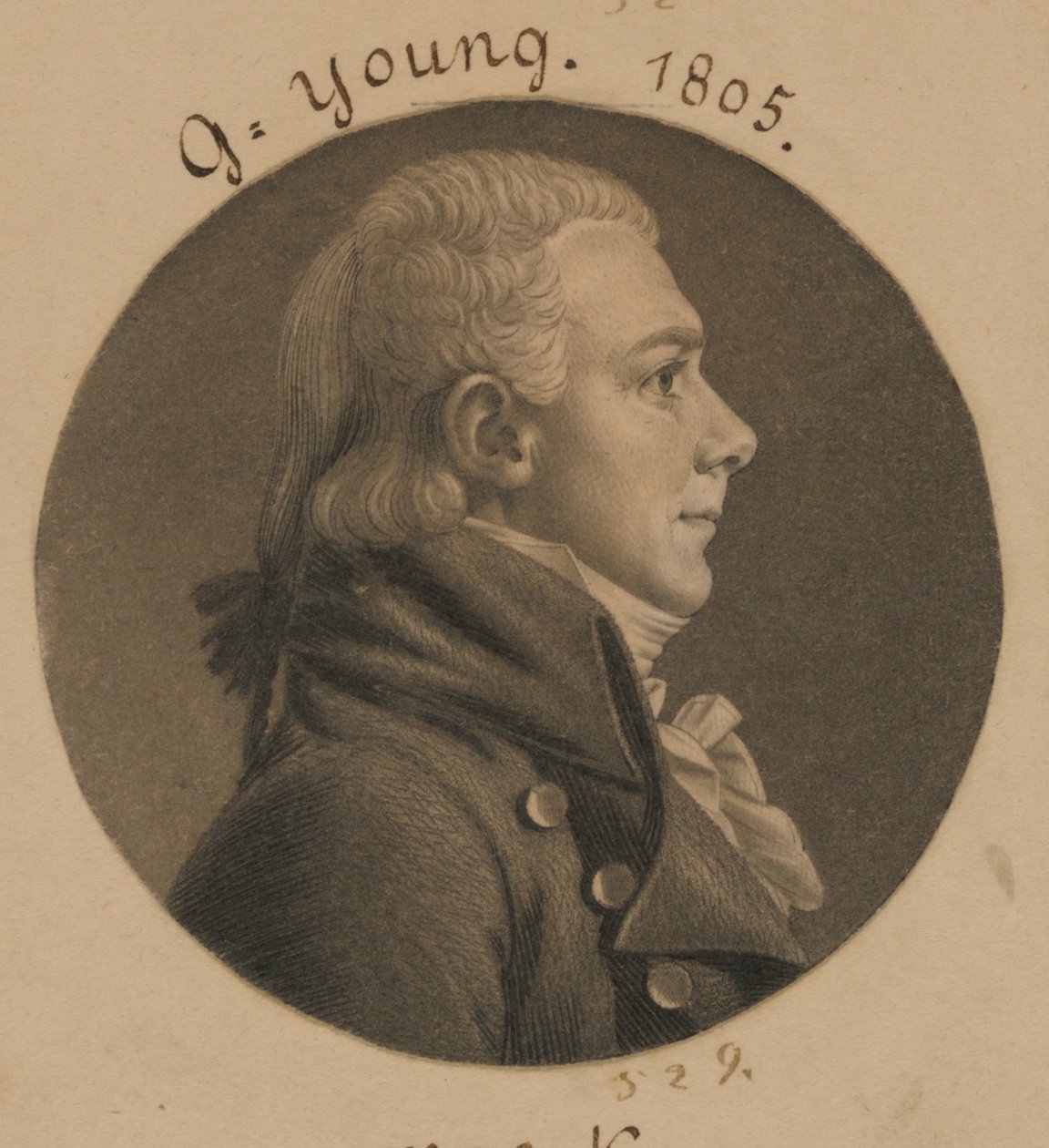 George Young tekijältä Charles Balthazar Julien Févret de Saint-Mémin