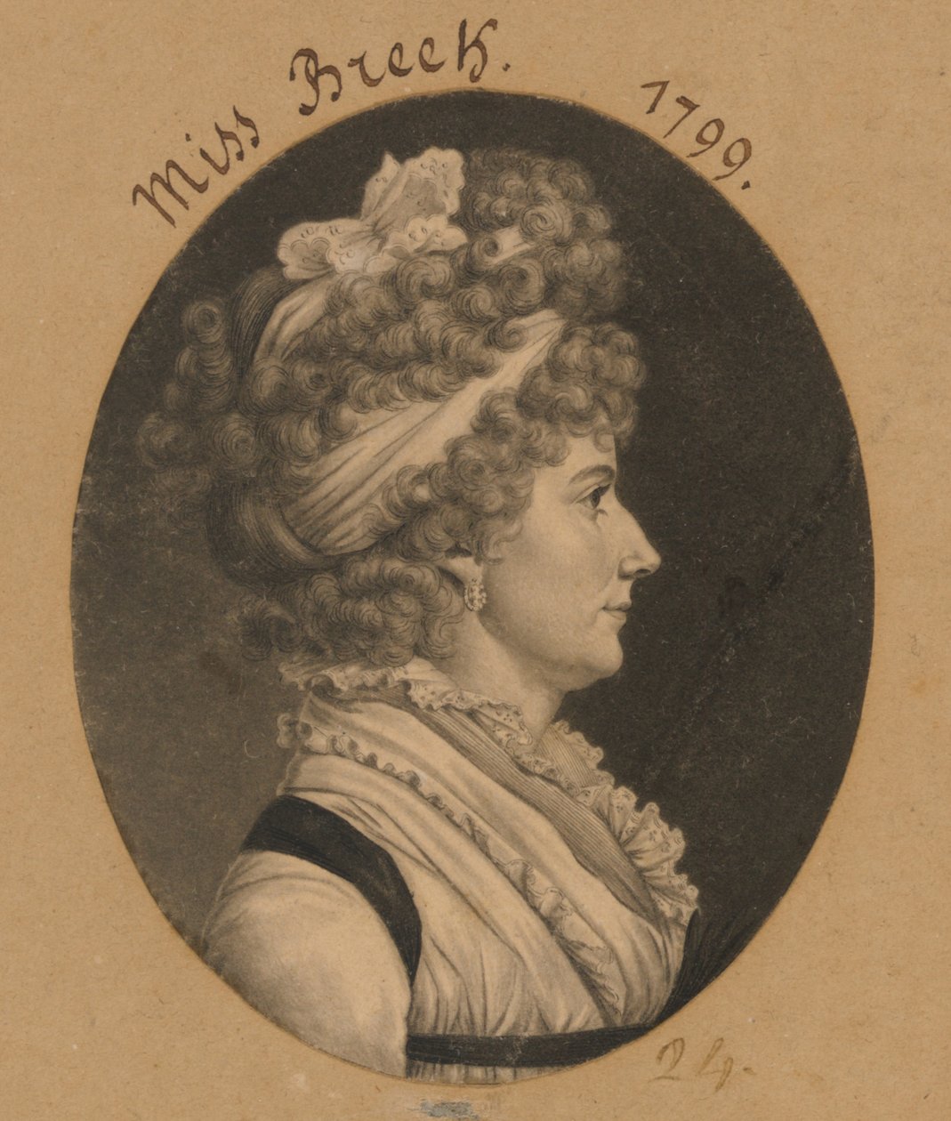 Hannah Breck tekijältä Charles Balthazar Julien Févret de Saint-Mémin
