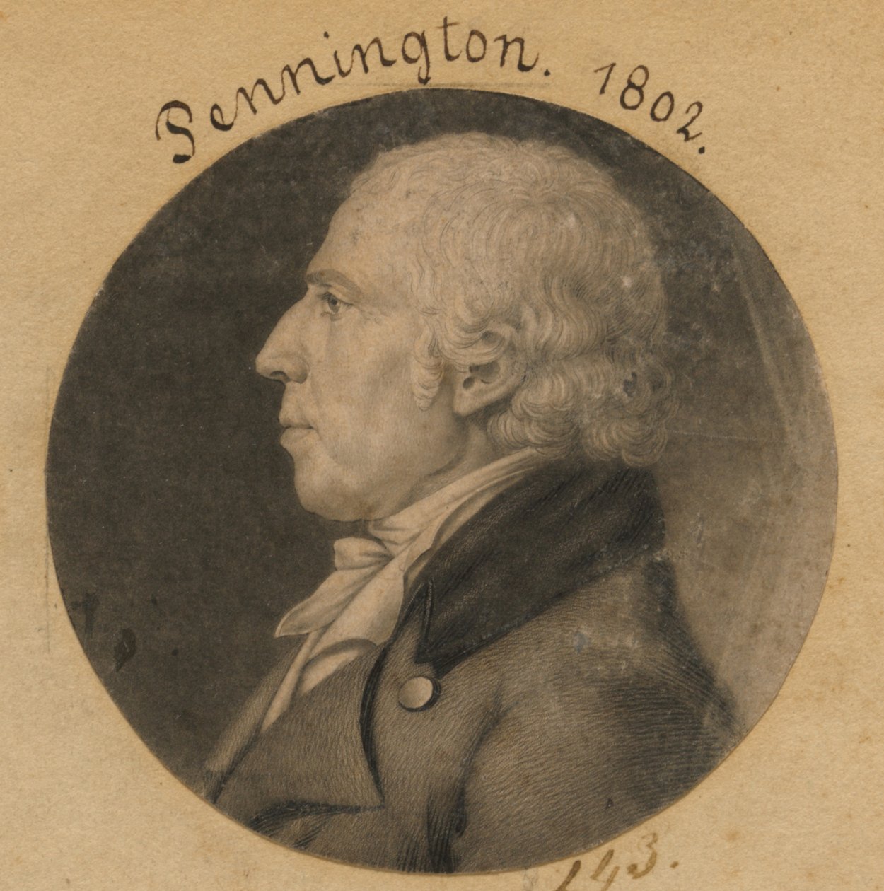 Isaac Penington tekijältä Charles Balthazar Julien Févret de Saint-Mémin