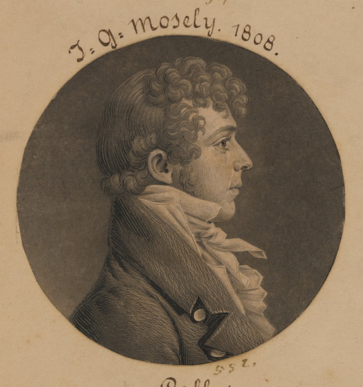 J. G. Mosely tekijältä Charles Balthazar Julien Févret de Saint-Mémin