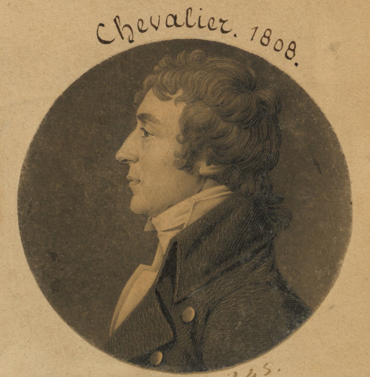 John Augustus Chevallie tekijältä Charles Balthazar Julien Févret de Saint-Mémin