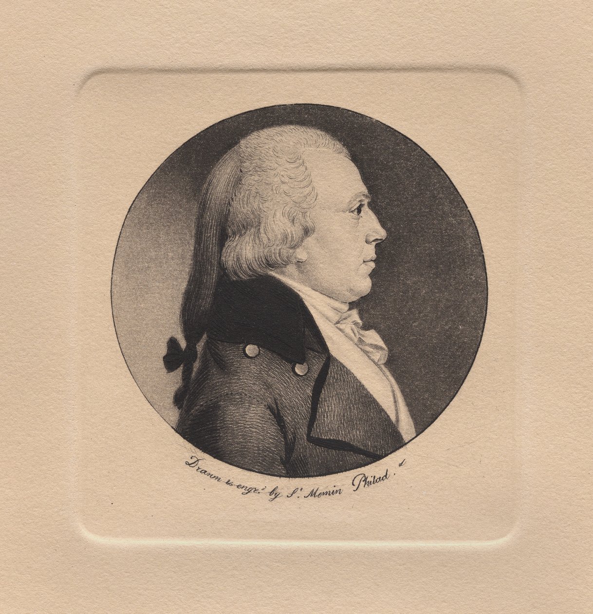 John Bohlen tekijältä Charles Balthazar Julien Févret de Saint-Mémin