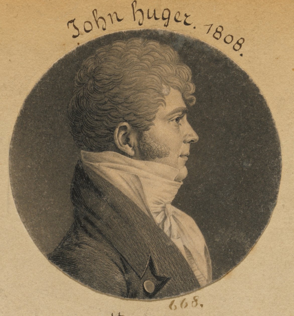 John Huger tekijältä Charles Balthazar Julien Févret de Saint-Mémin