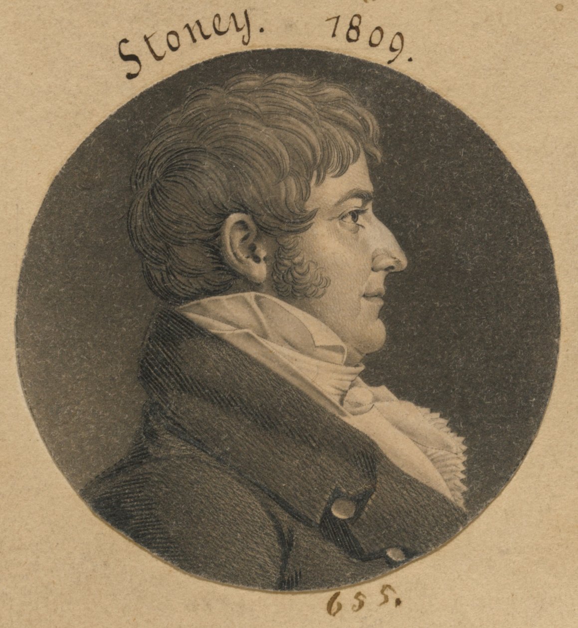 John Stoney tekijältä Charles Balthazar Julien Févret de Saint-Mémin