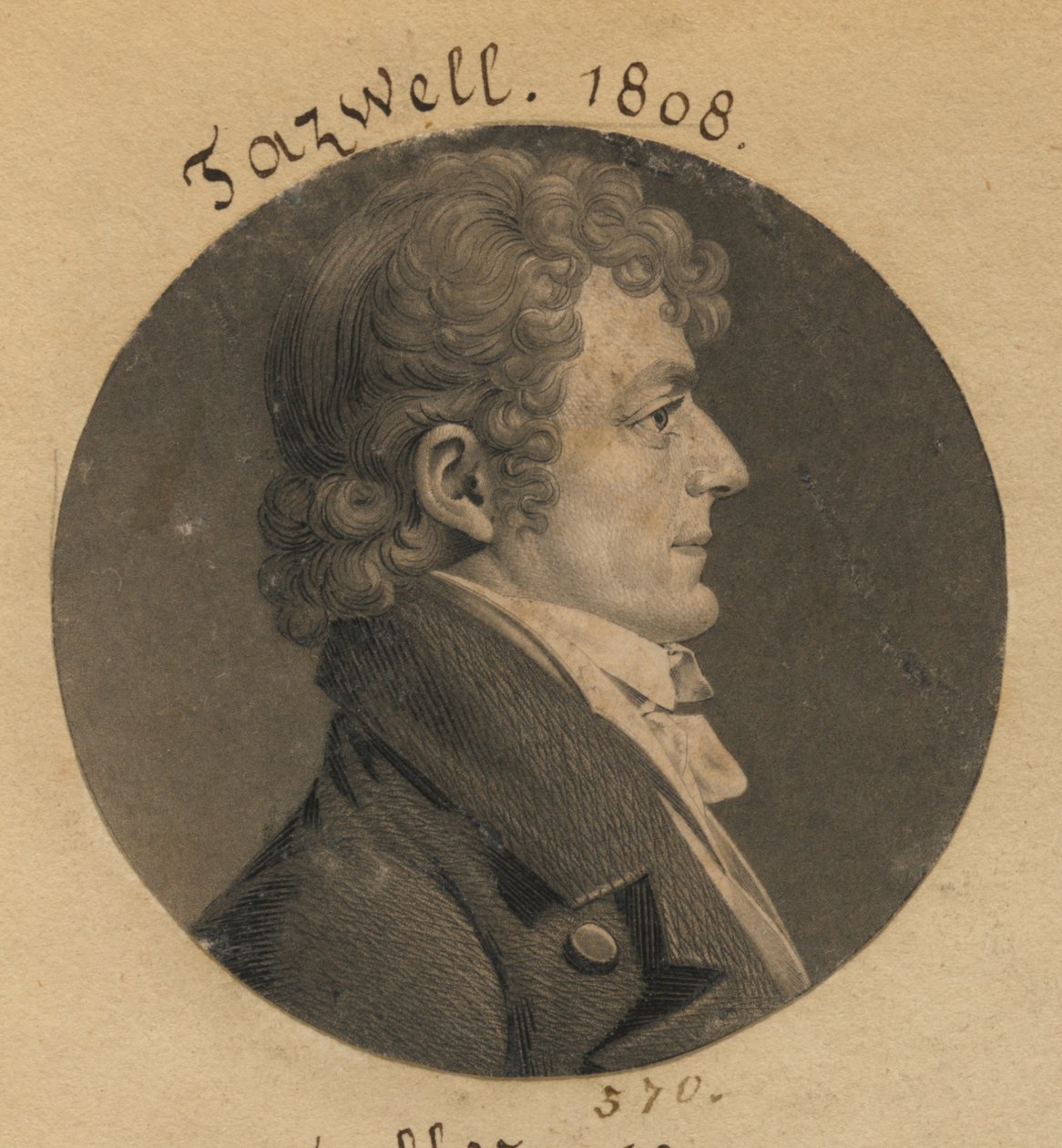 Littleton Waller Tazewell tekijältä Charles Balthazar Julien Févret de Saint-Mémin