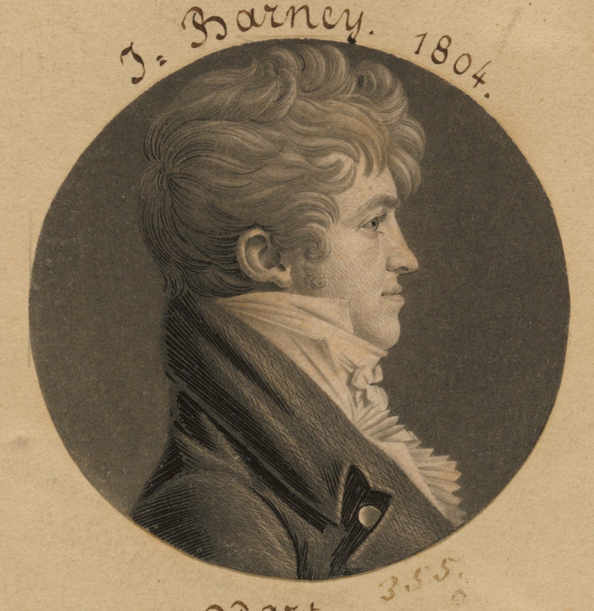 Louis Barney tekijältä Charles Balthazar Julien Févret de Saint-Mémin