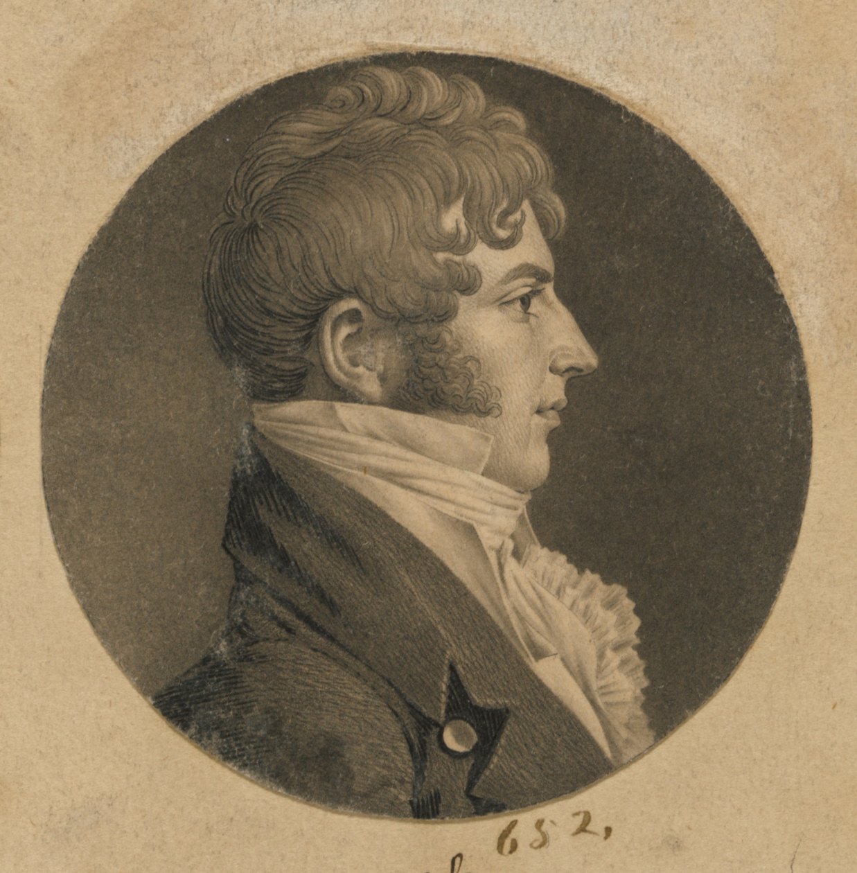 Nathaniel Heyward Jr. tekijältä Charles Balthazar Julien Févret de Saint-Mémin