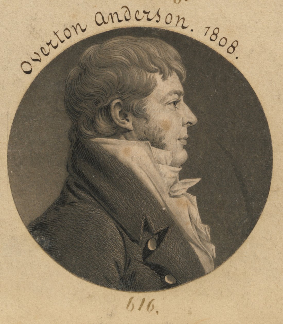 Overton Anderson tekijältä Charles Balthazar Julien Févret de Saint-Mémin