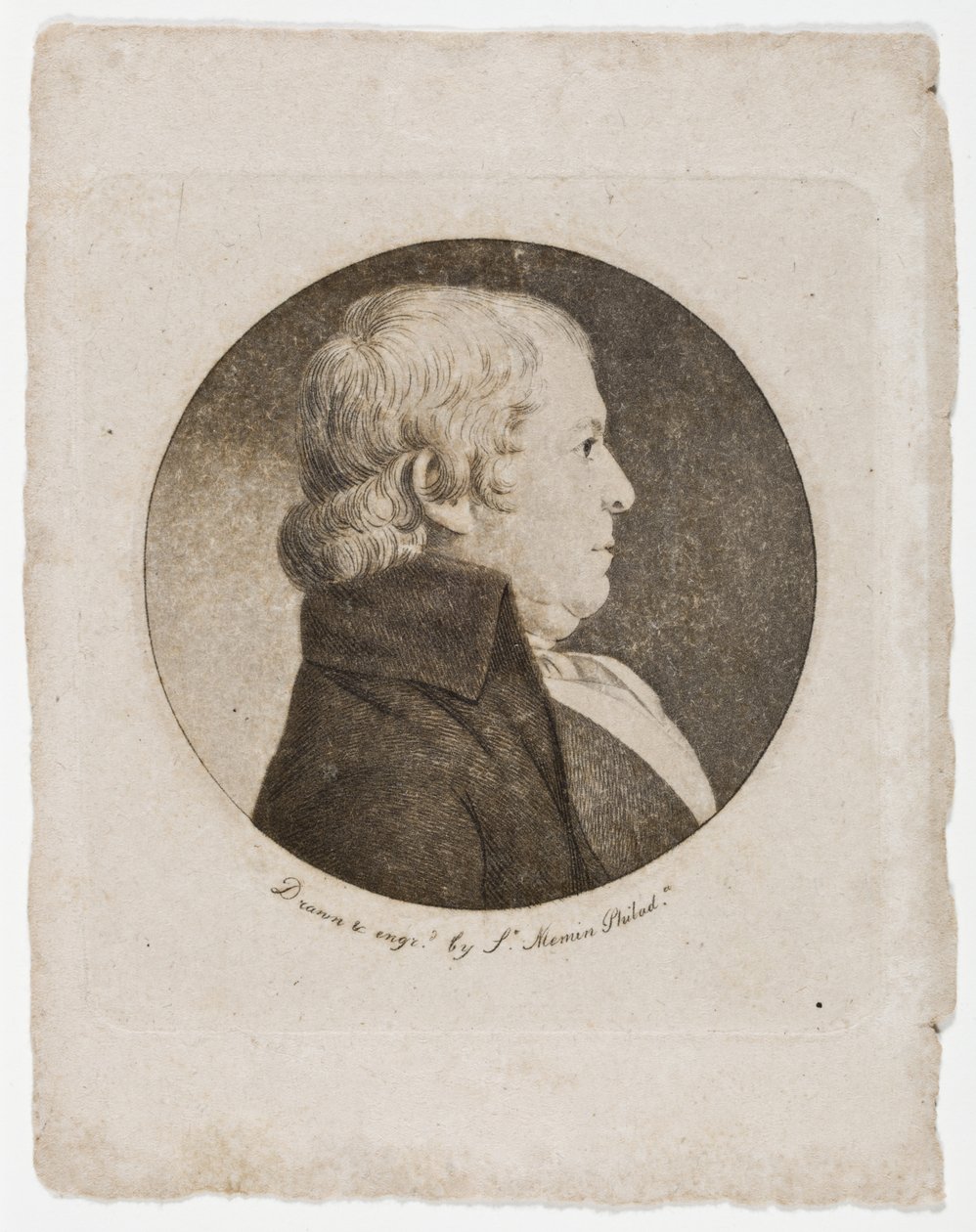 Paul Revere tekijältä Charles Balthazar Julien Févret de Saint Mémin