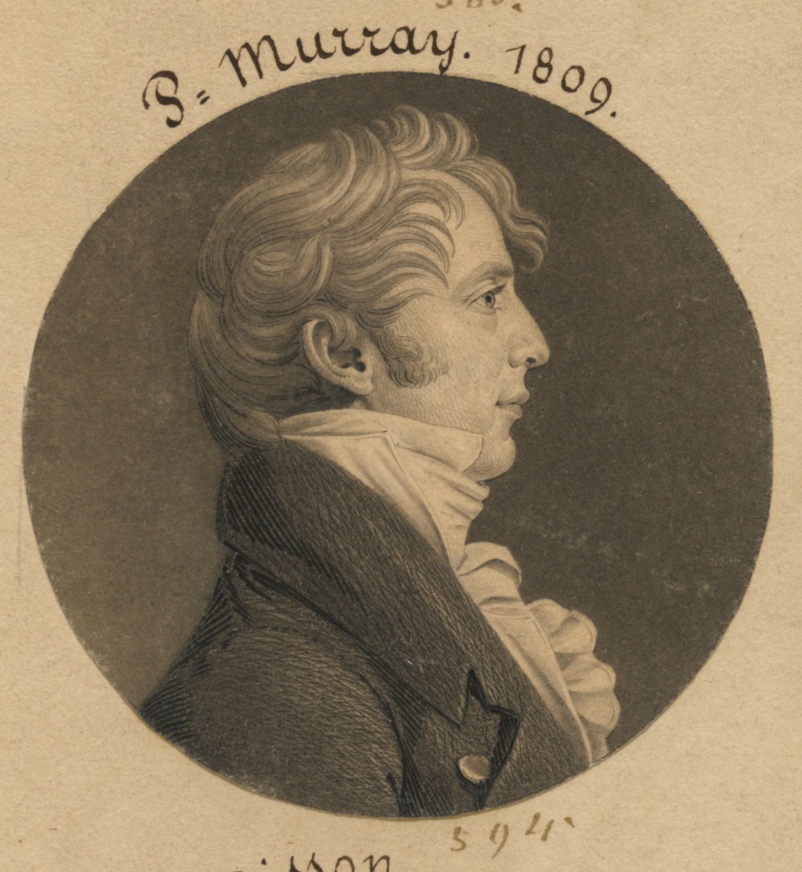 Philip Norborne Nicholas tekijältä Charles Balthazar Julien Févret de Saint-Mémin