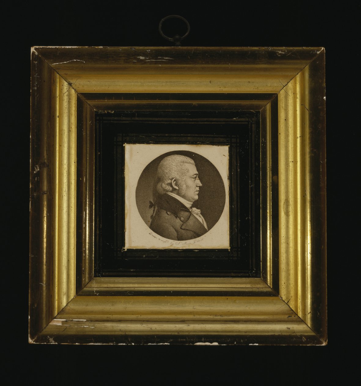 James Ashton Bayardin muotokuva tekijältä Charles Balthazar Julien Févret de Saint Mémin