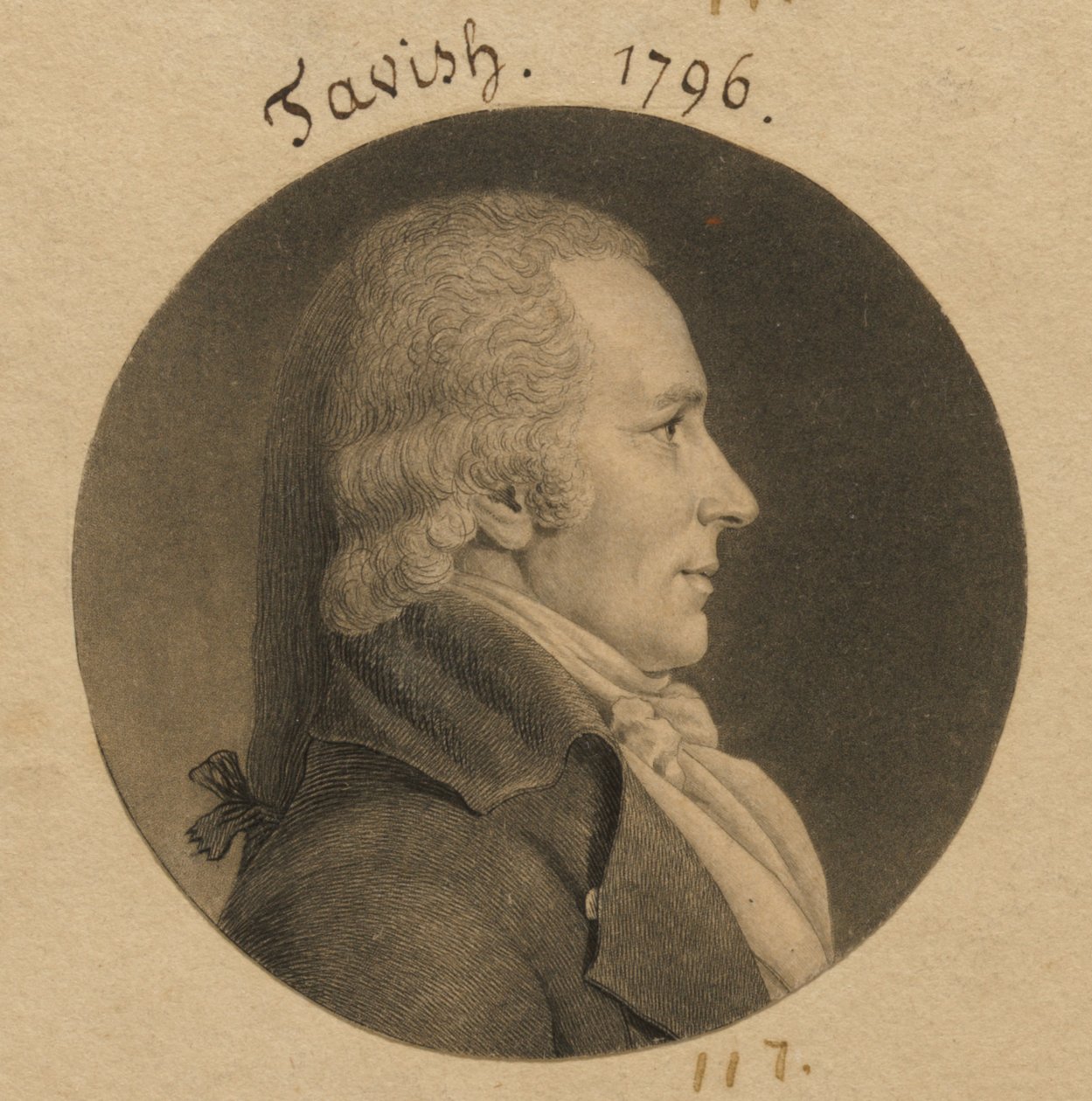 Mahdollisesti Tavish tai John McTavish tekijältä Charles Balthazar Julien Févret de Saint-Mémin