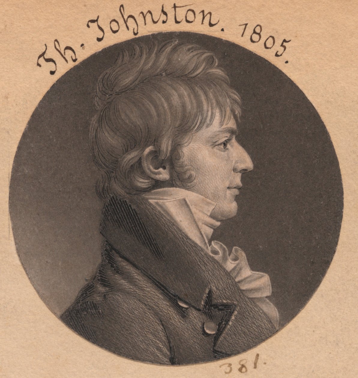 Mahdollisesti George Way tekijältä Charles Balthazar Julien Févret de Saint-Mémin