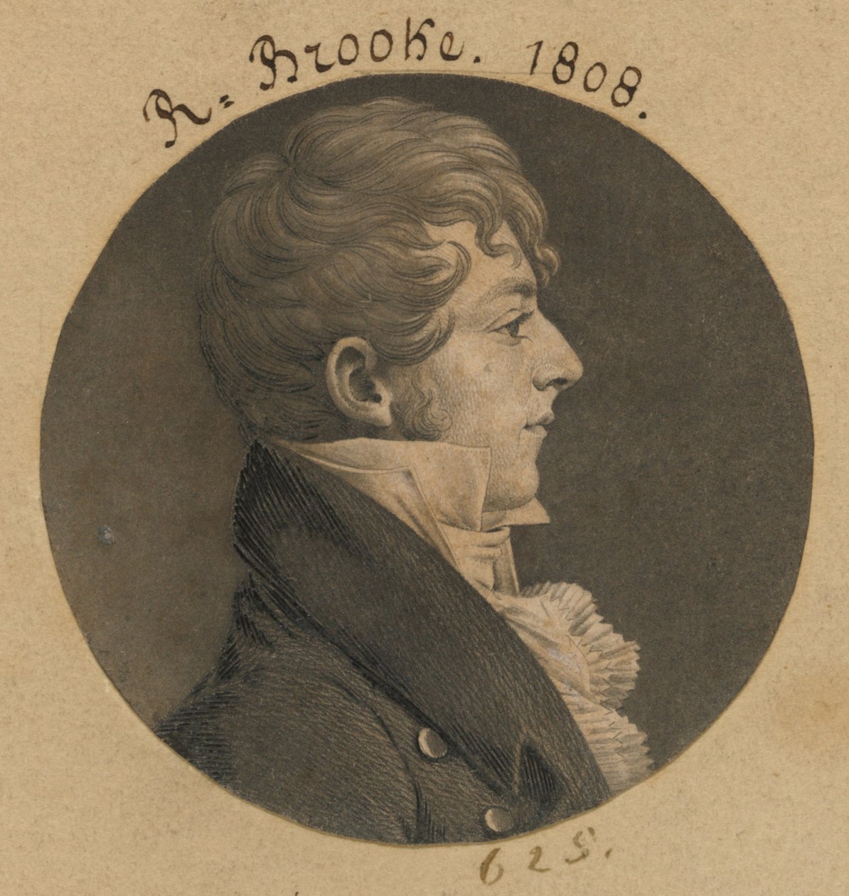 Richard Brooke tekijältä Charles Balthazar Julien Févret de Saint-Mémin