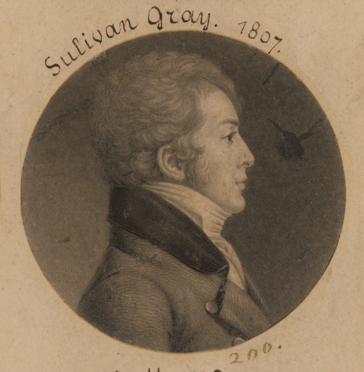 Sulivan Gray tekijältä Charles Balthazar Julien Févret de Saint-Mémin