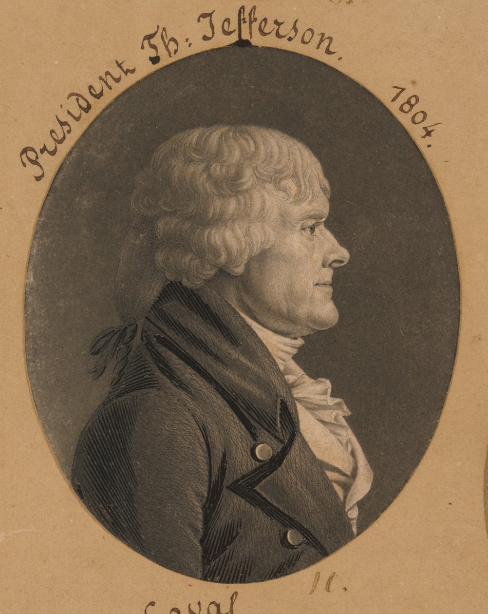 Thomas Jefferson tekijältä Charles Balthazar Julien Févret de Saint-Mémin