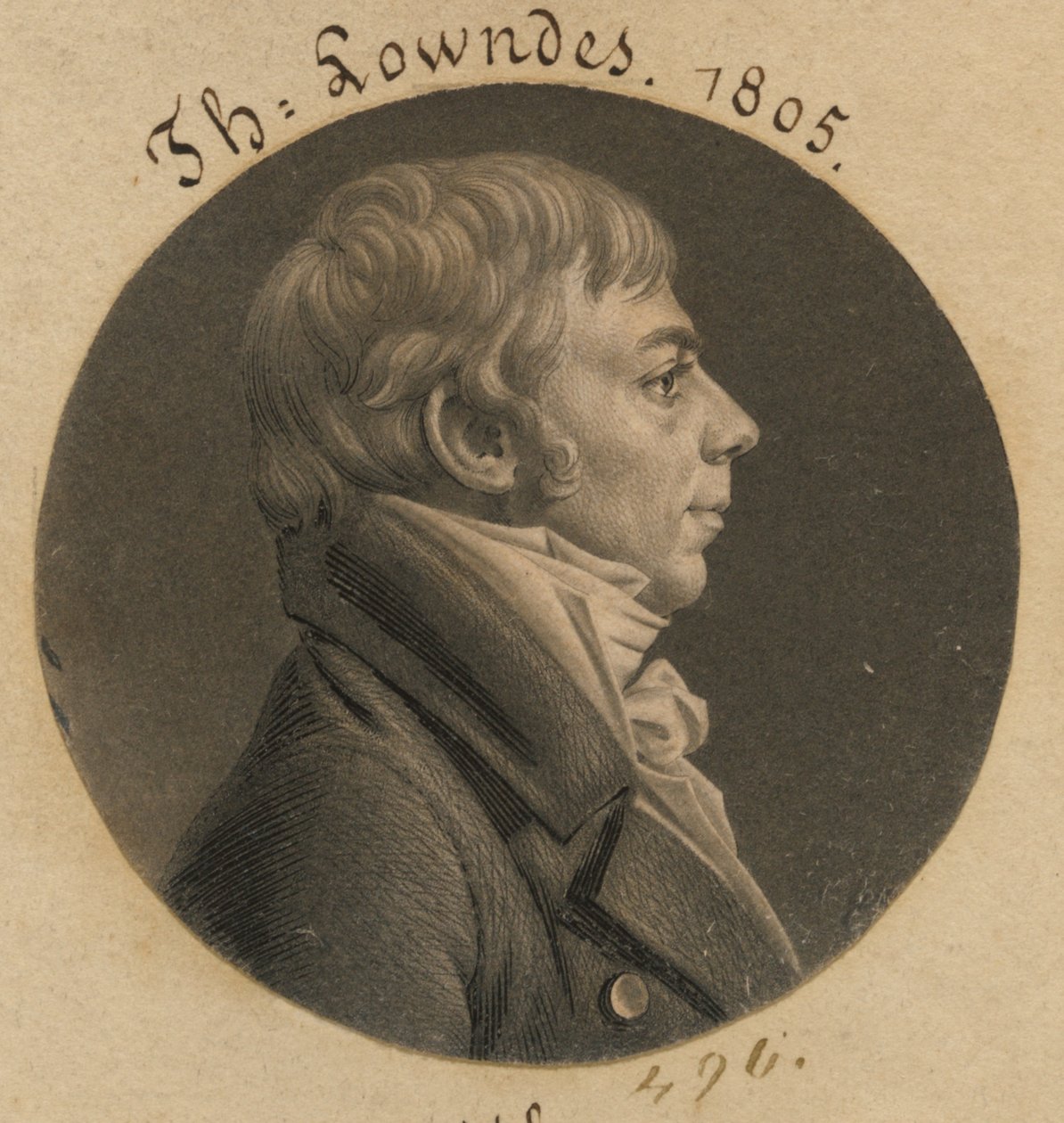 Thomas Lowndes tekijältä Charles Balthazar Julien Févret de Saint-Mémin