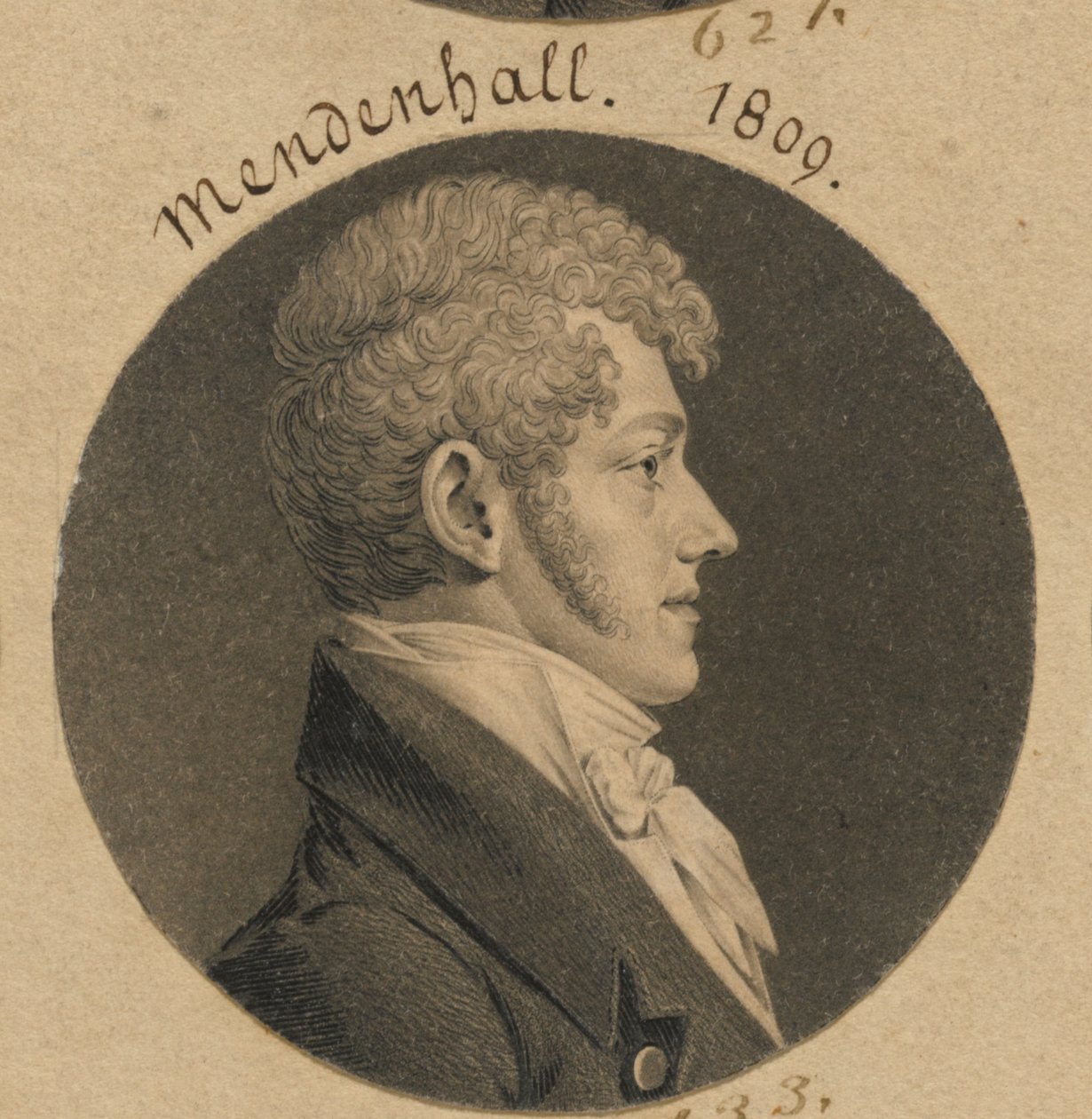Thomas Mendenhall, Jr. tekijältä Charles Balthazar Julien Févret de Saint-Mémin