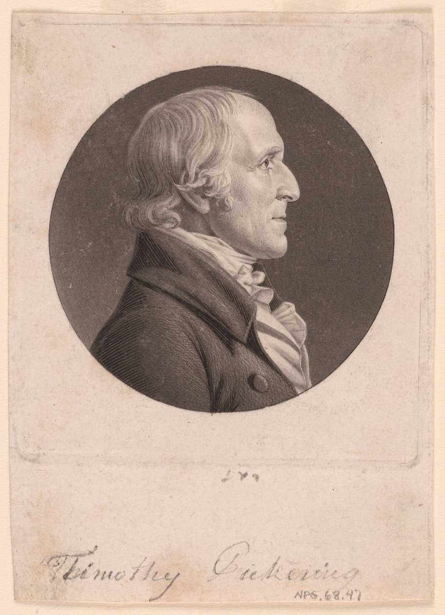 Timothy Pickering tekijältä Charles Balthazar Julien Févret de Saint-Mémin