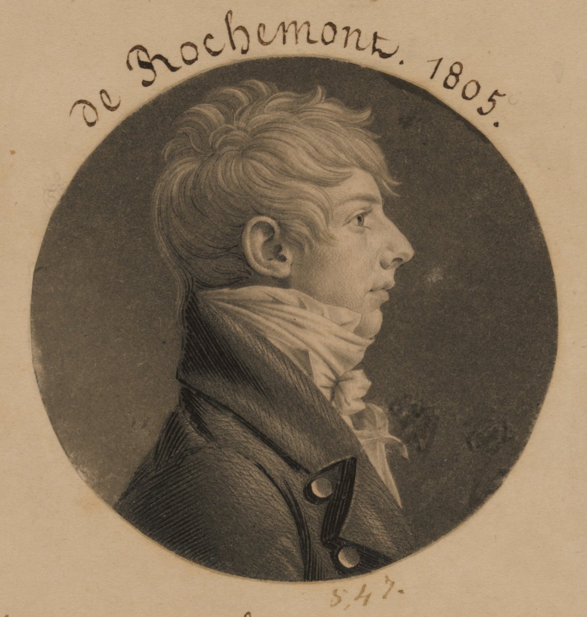 de Rochemont tekijältä Charles Balthazar Julien Févret de Saint-Mémin