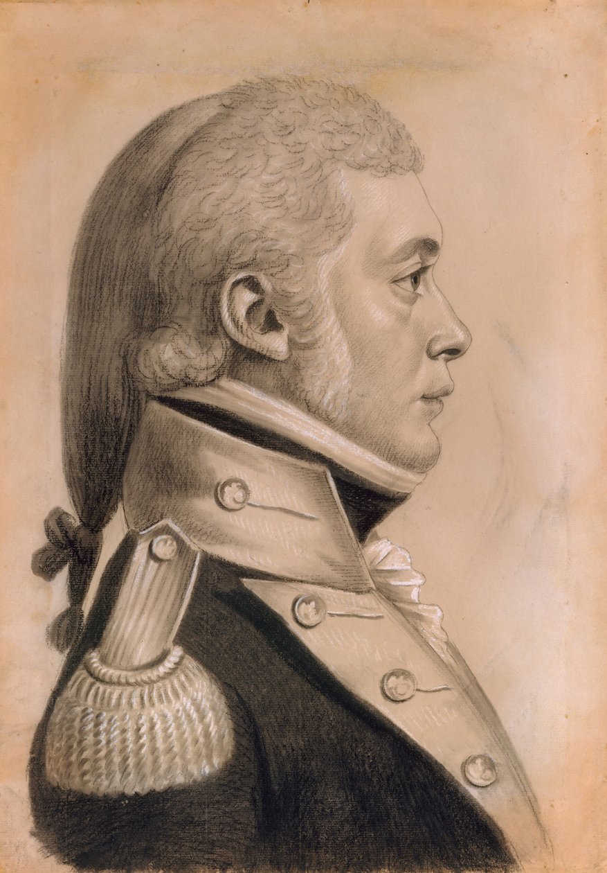 Dyer Sharp Wynkoop, 1800. tekijältä Charles Balthazar Julien Févret de Saint Mémin