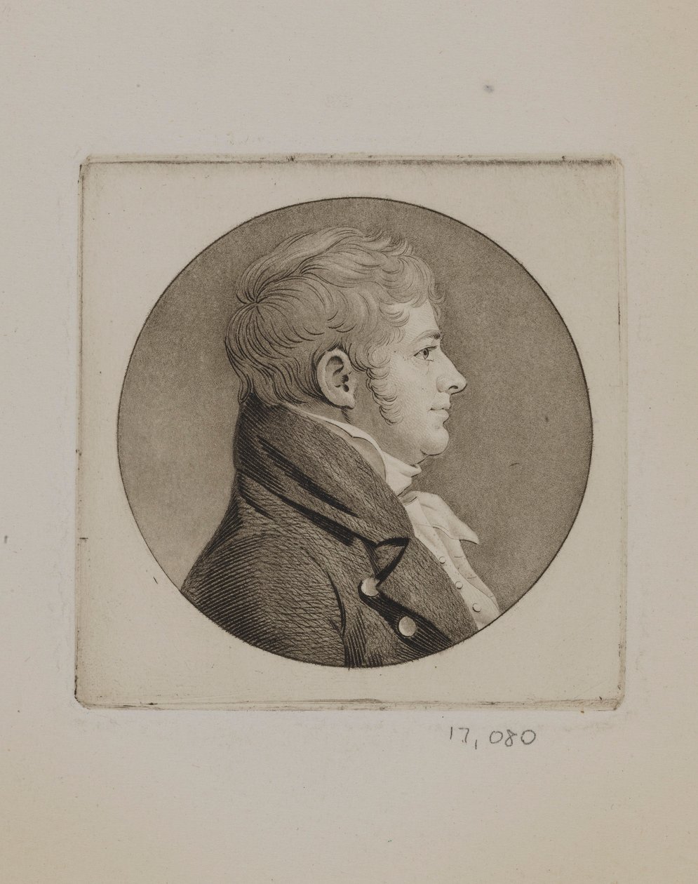 Tuomari Joseph Hopper Nicholson tekijältä Charles Balthazar Julien Févret de Saint Mémin