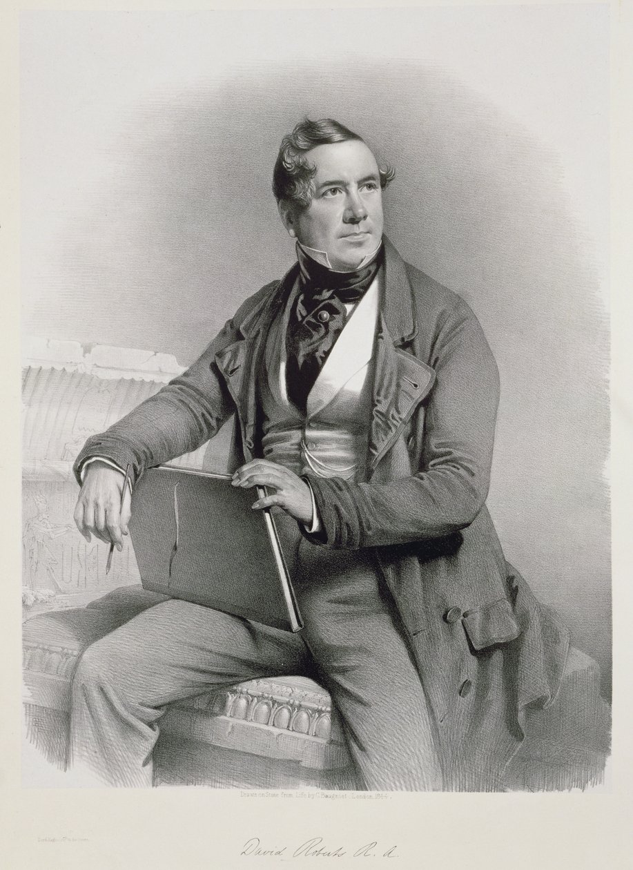 David Robertsin (1796-1864) muotokuva 