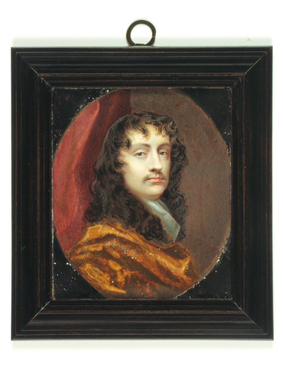 Sir Peter Lely (vesiväri norsunluulle) tekijältä Charles Beale