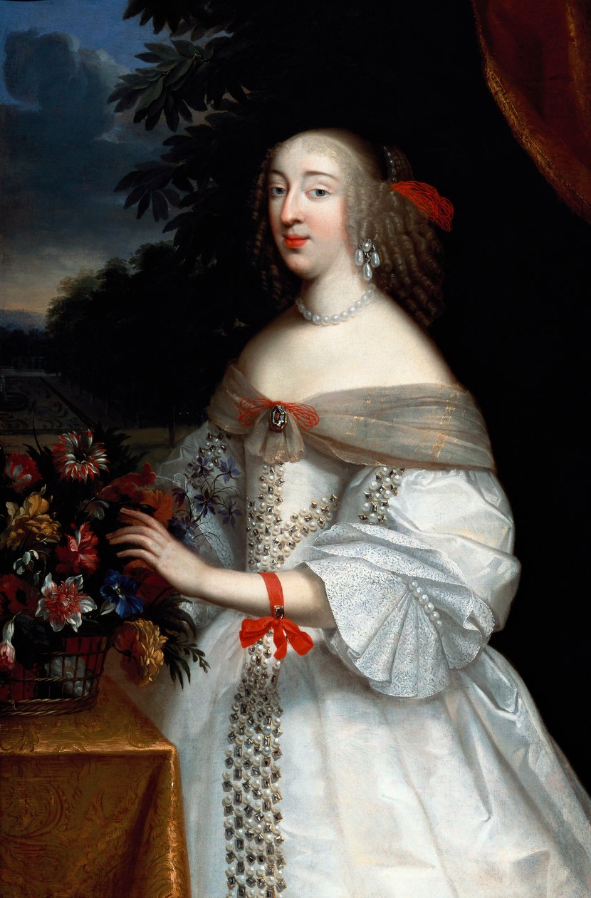 Orleansin herttuatar Anne Marie Louisen muotokuva tekijältä Charles Beaubrun