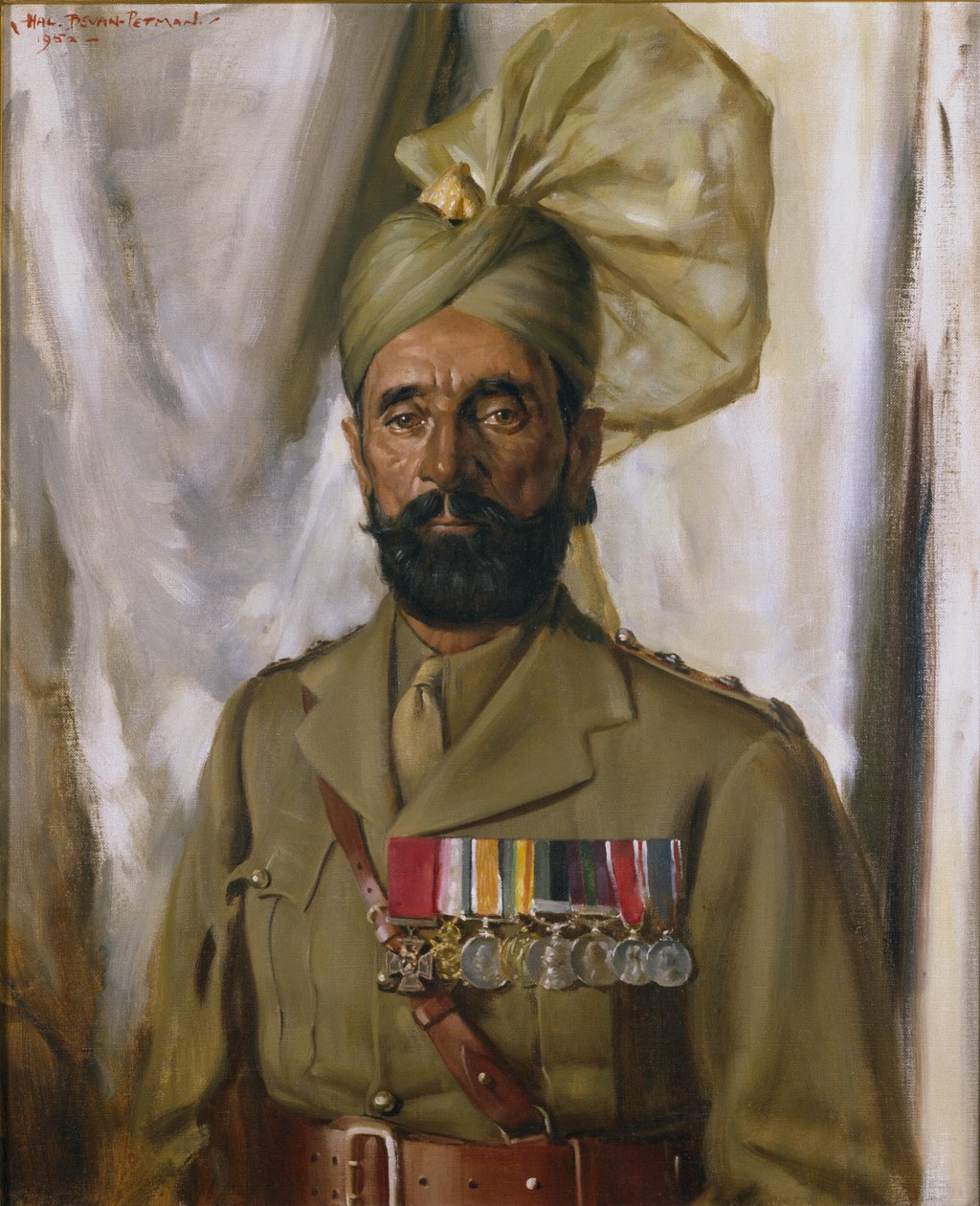 Subaddar Khudadad Khan VC, 10. Baloch-rykmentti, 1914-35 tekijältä Charles Bevan