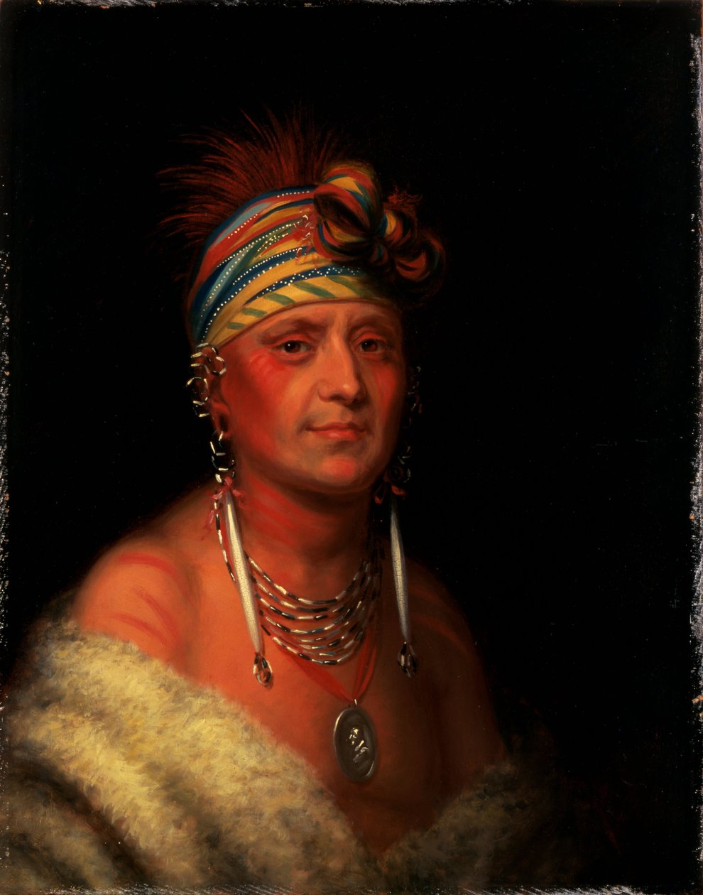 Shaumonekusse (preerian susi), Oto tekijältä Charles Bird King
