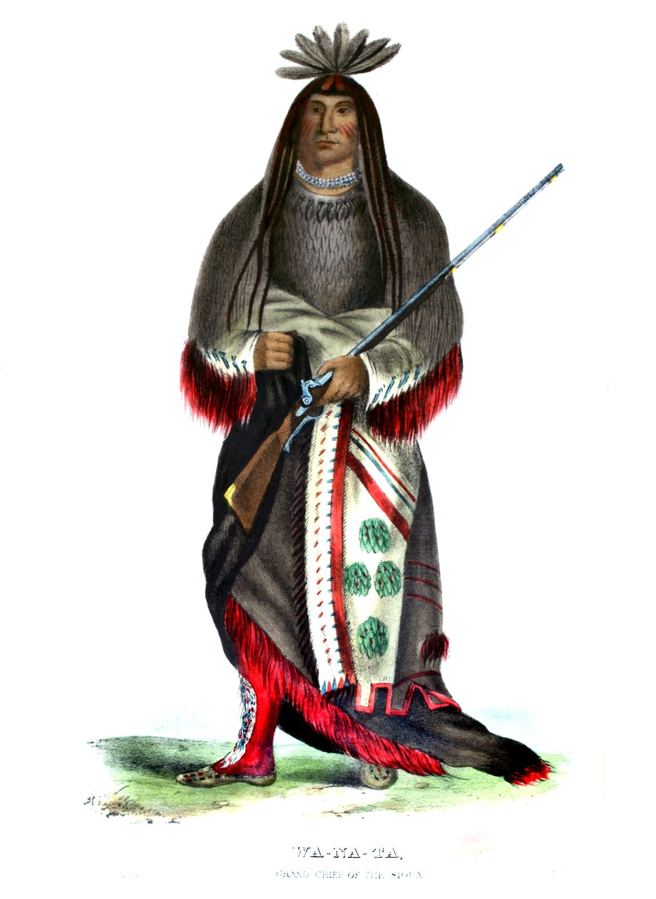 Wanata ("Laturi"), Siouxin suurpäällikkö tekijältä Charles Bird King