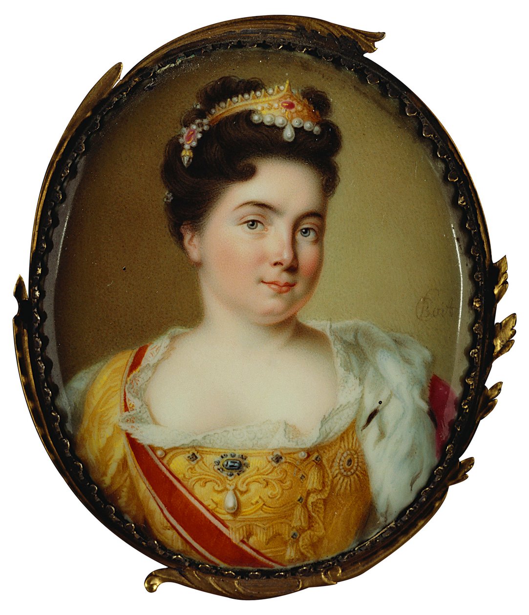 Keisarinna Katariina I:n muotokuva 1684-1727, 1717. tekijältä Charles Boit