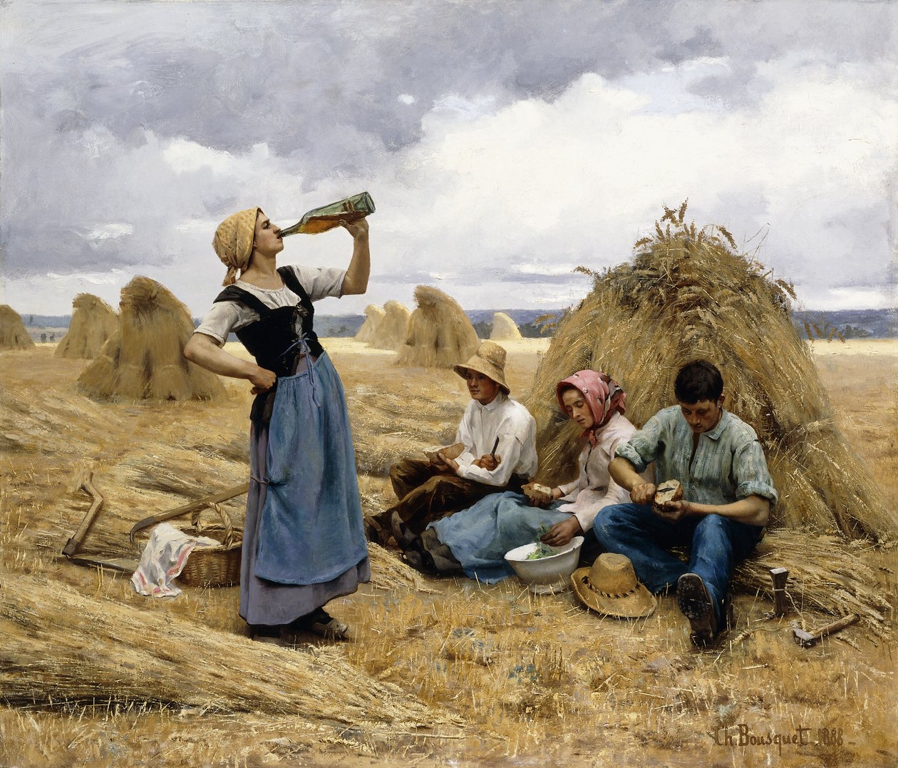 Harvesterien lounas tekijältä Charles Bousquet