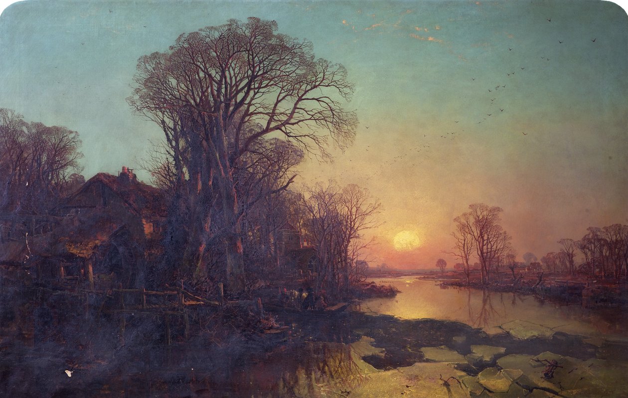 Talvi auringonlasku tekijältä Charles Branwhite