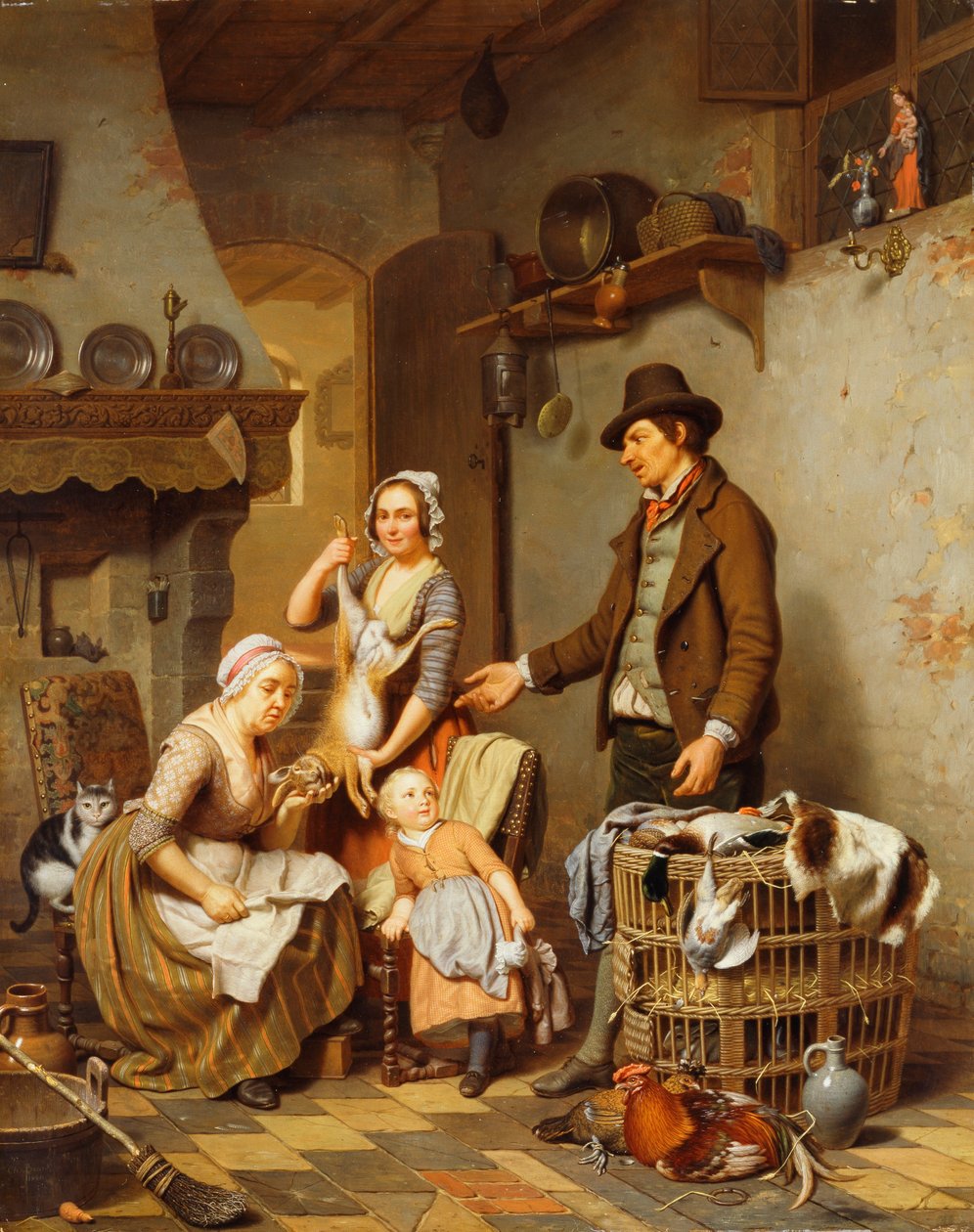 Pelin myyjä, 1841 tekijältä Charles Brias