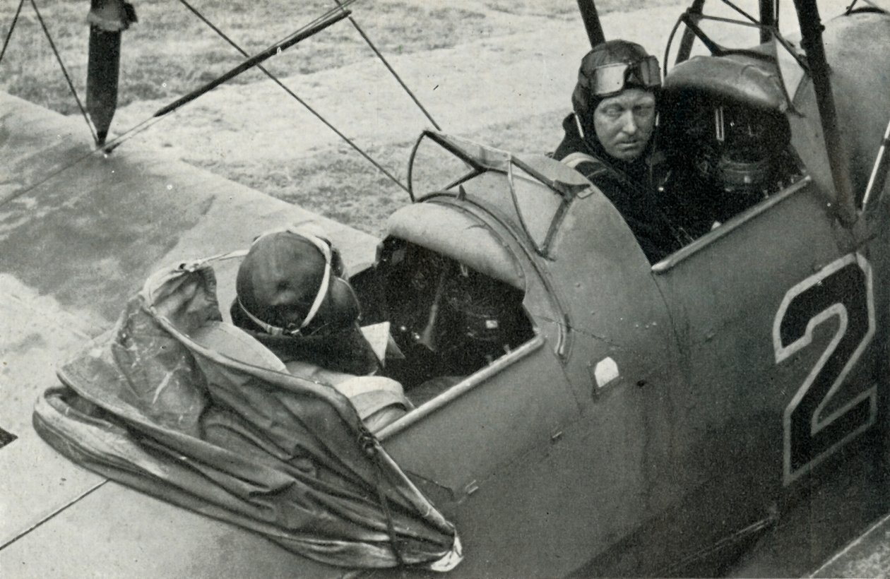 RAF-lentäjä oppi lentämään toisen maailmansodan aikana, 1941. tekijältä Charles Brown