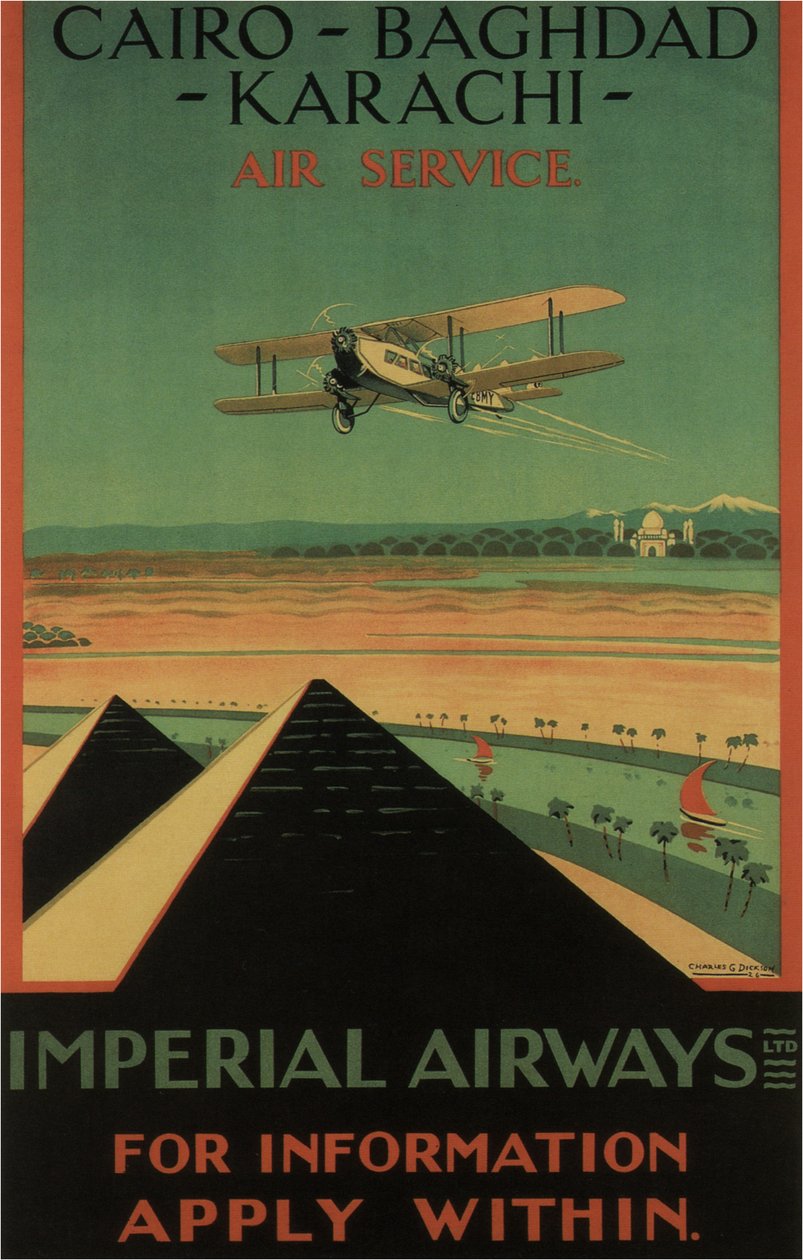 Imperial Airways, 1926 tekijältä Charles C. Dickson