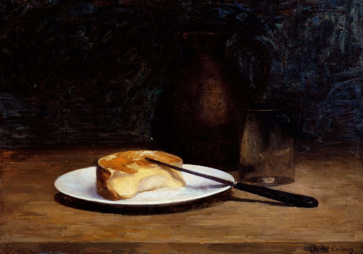 Asetelma everstin kanssa, 1900 tekijältä Charles Cesbron