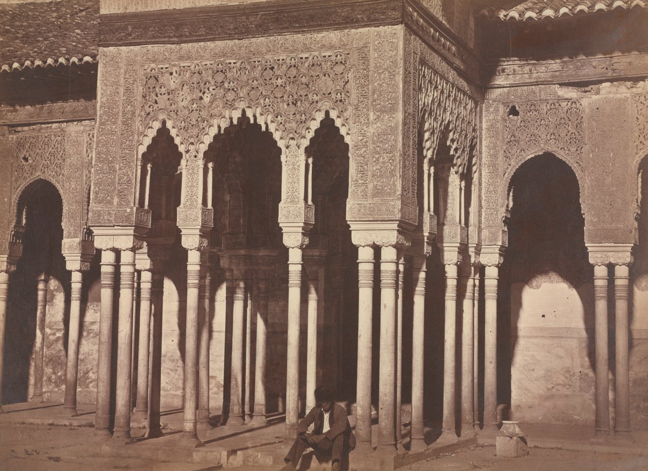 Piha, Alhambra, 1857-58. tekijältä Charles Clifford