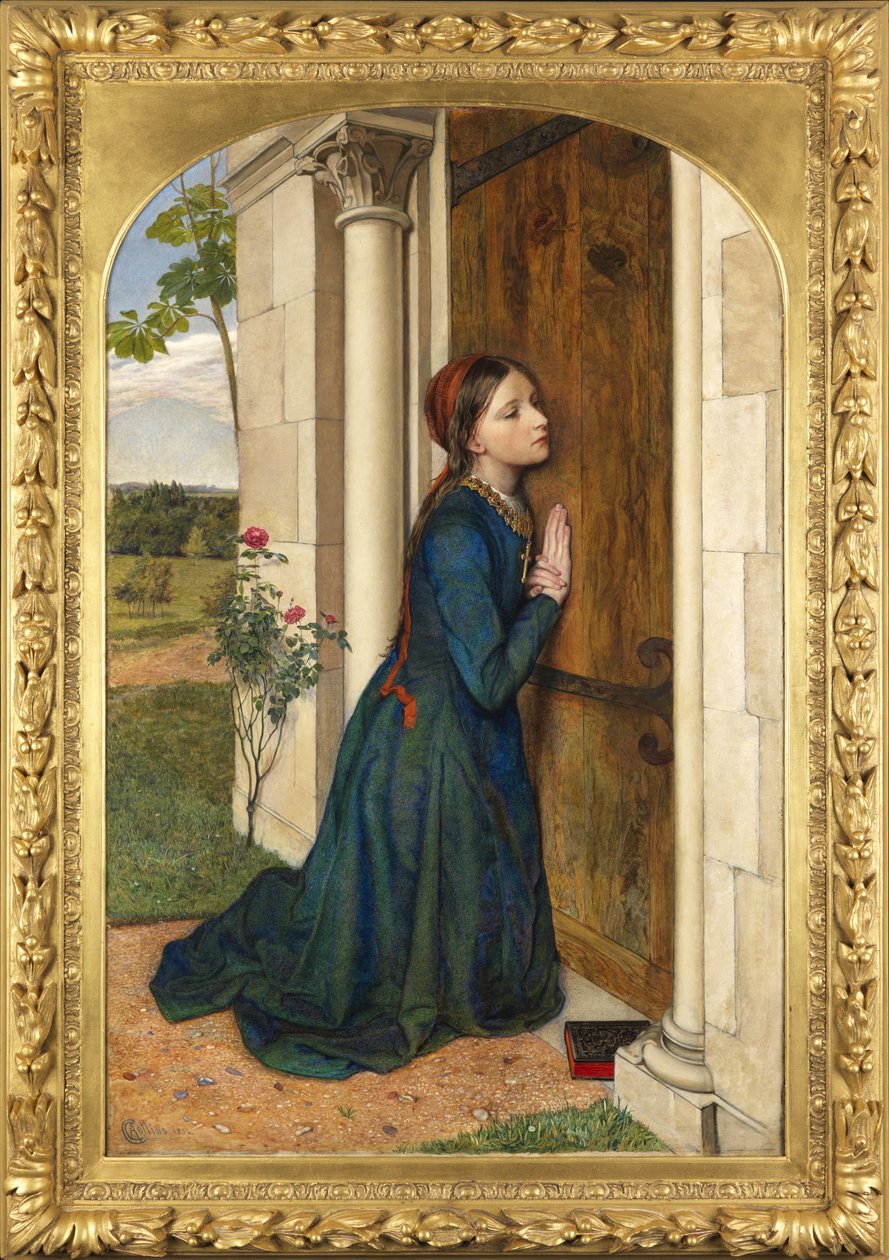 Pyhän Elisabet Unkarin hurskas lapsuus, 1852 tekijältä Charles Collins
