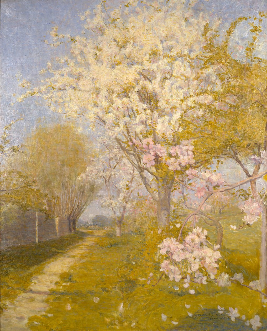 Apple Blossom Dennemontissa, 1893 tekijältä Charles Edward Conder