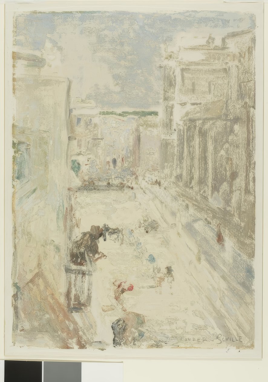 Katu Sevillassa tekijältä Charles Edward Conder