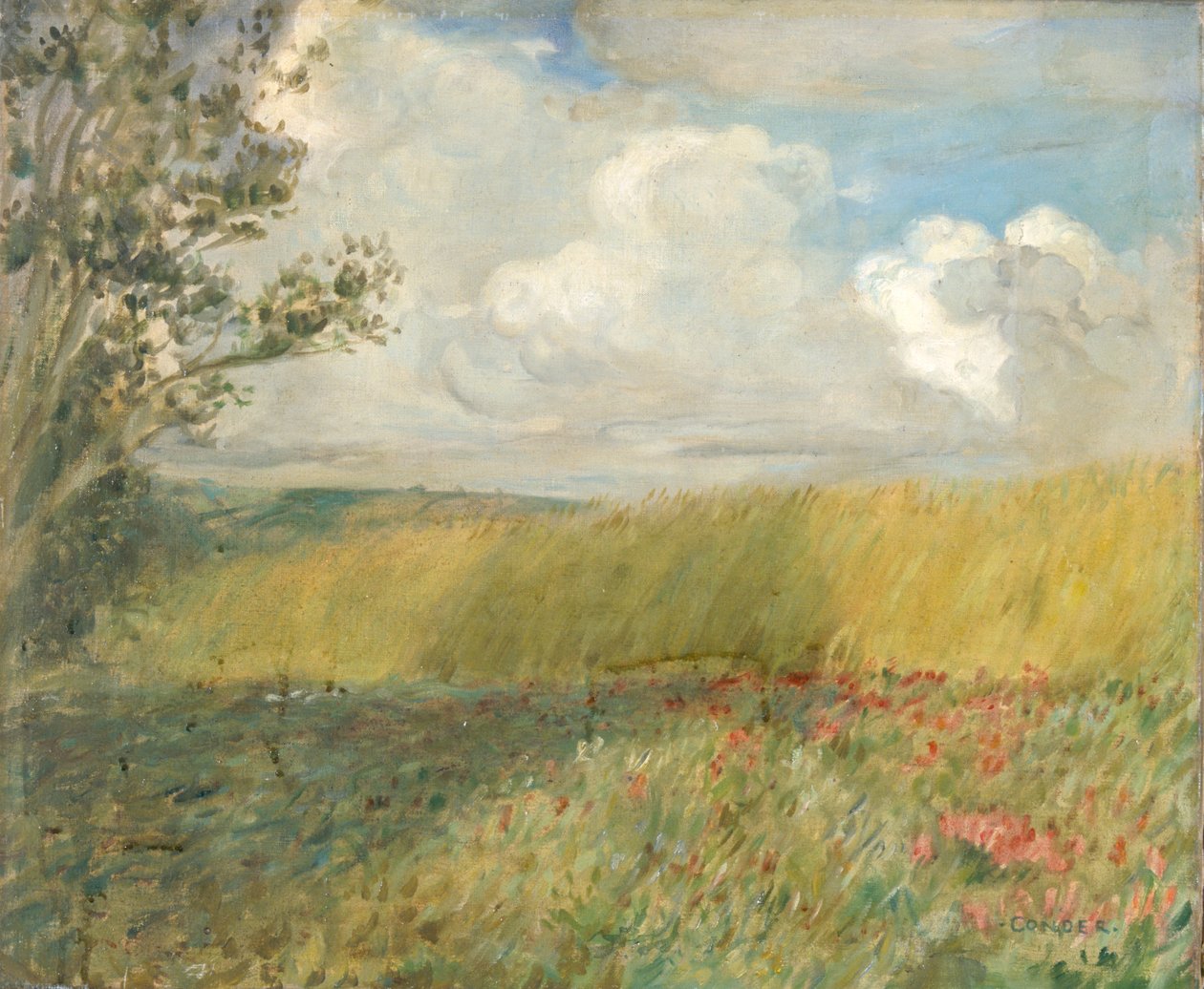 "Maissipelto", 1888-1909 tekijältä Charles Edward Conder