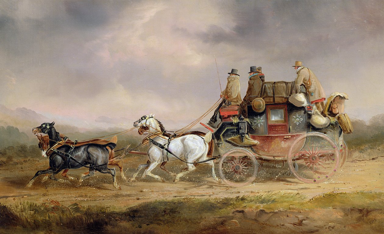Postivalmentajat tien päällä: Louth-Londonin kuninkaallinen posti etenee vauhdilla tekijältä Charles Cooper Henderson
