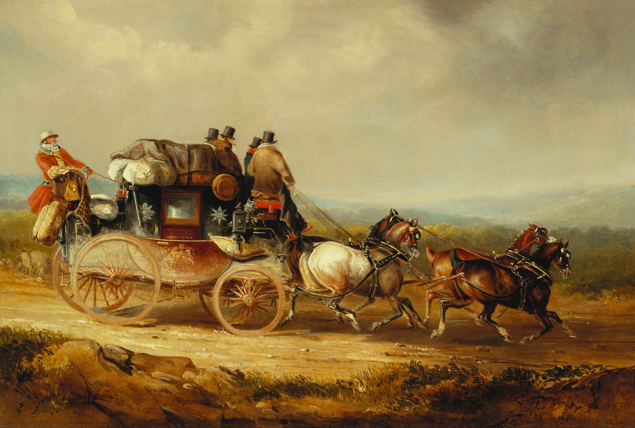 Lontoosta Worcesteriin Royal Mail tekijältä Charles Cooper Henderson