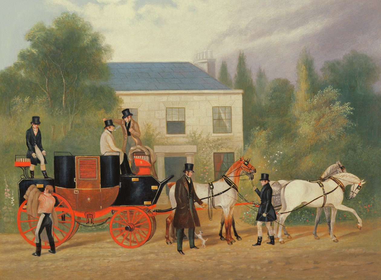 Lavavalmentaja valmistautuu lähtöön tekijältä Charles Cooper Henderson
