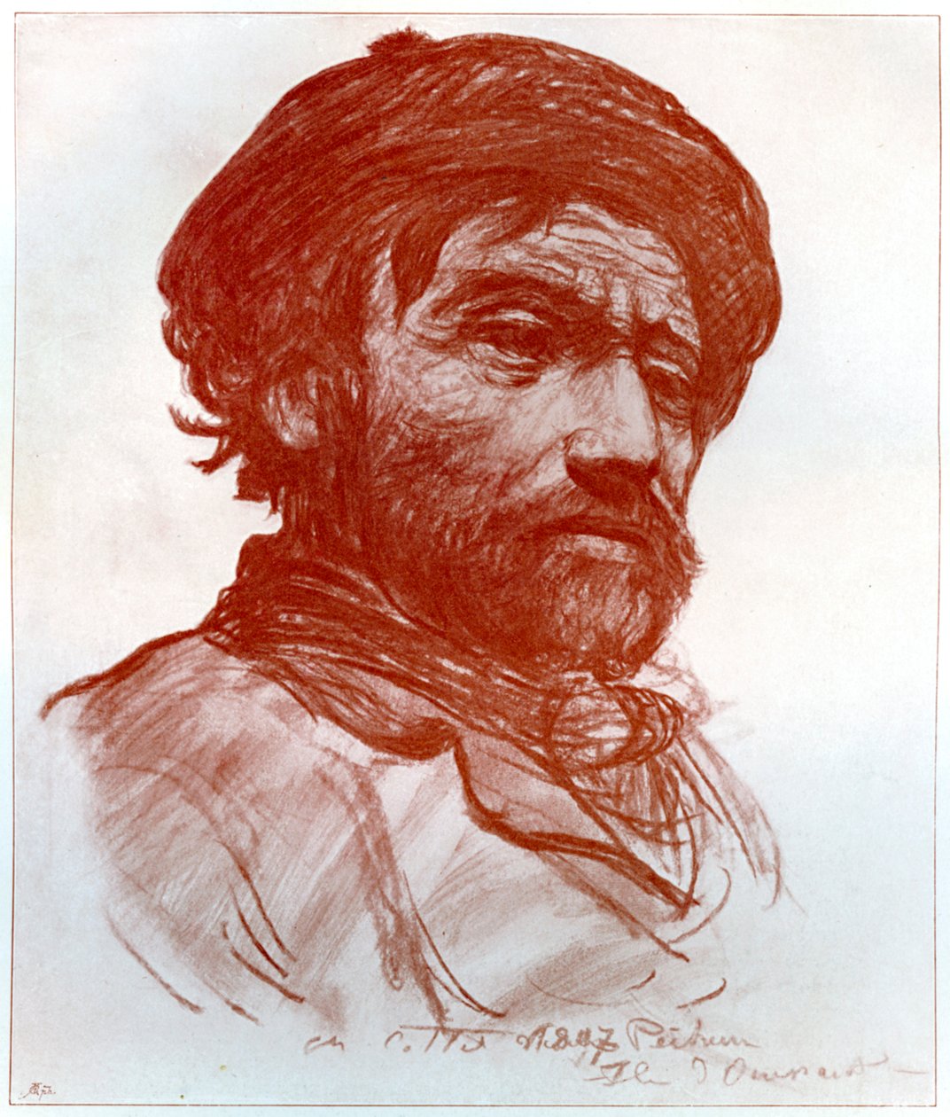 Miehen muotokuva, 1899. tekijältä Charles Cottet
