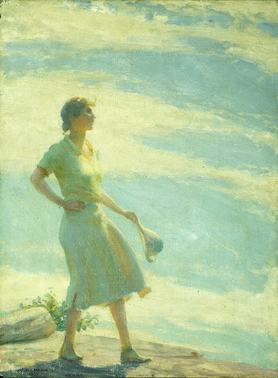 Kävely kalliolla tekijältä Charles Courtney Curran
